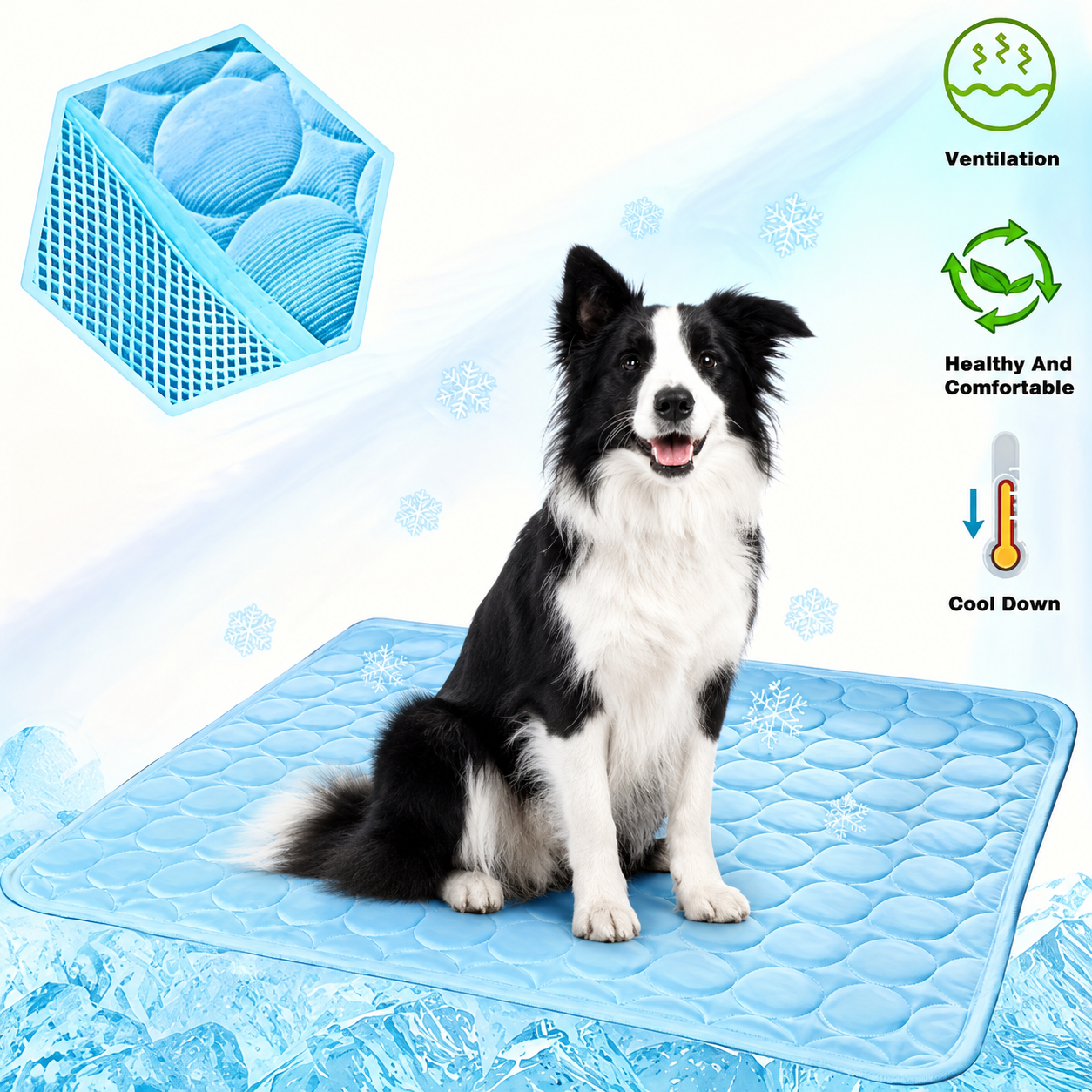 GuauFresh Cooling Mat — Colchoneta Refrescante para Perros y Gatos